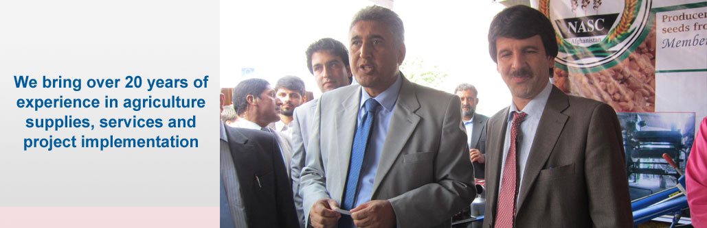 H.E Minister of Agriculture Irrigation and Livestock, Government of Afghanistan